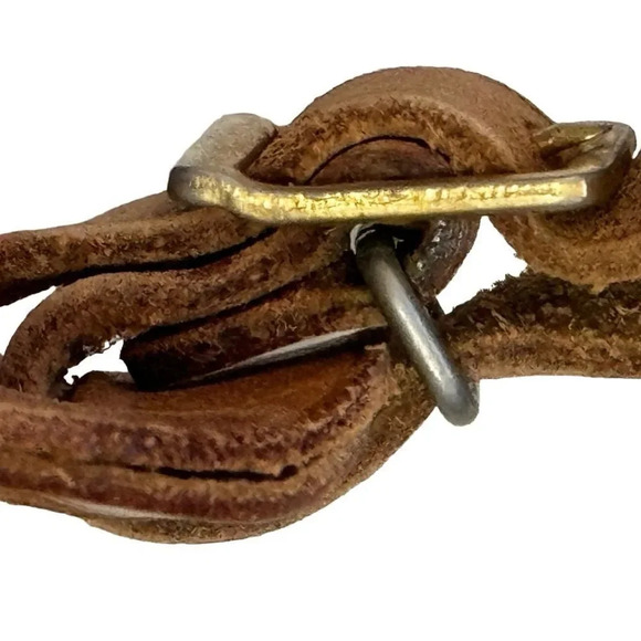 Authenticated Louis Vuitton Vintage Luggage tag large size with poignet - Picture 10 of 14